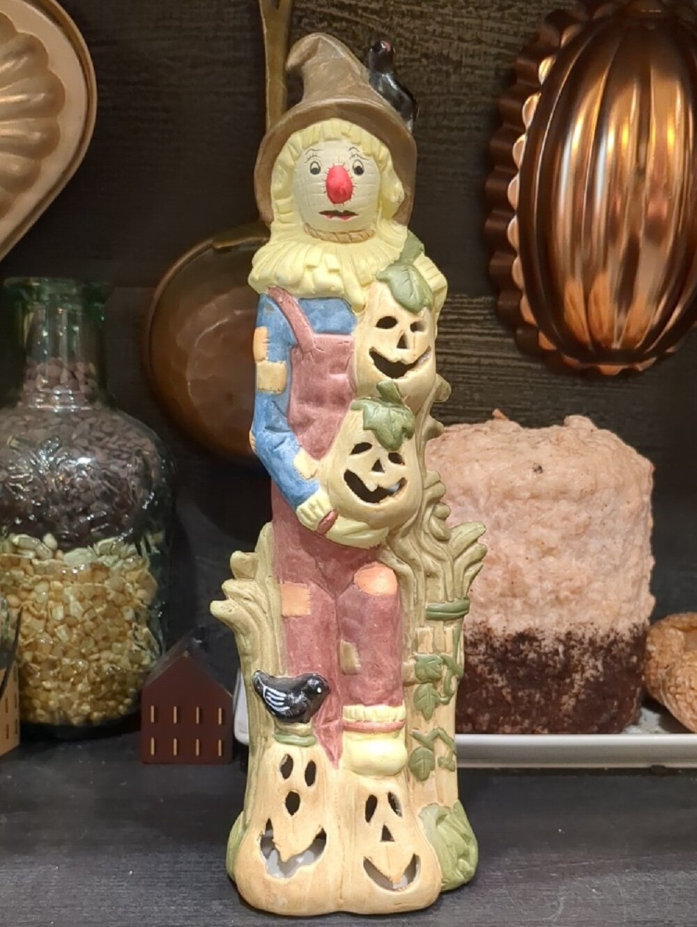 Michaels Ashland 2023 Vintage-Style Halloween Figurine Trio Luminaries Set - Picture 4 of 6